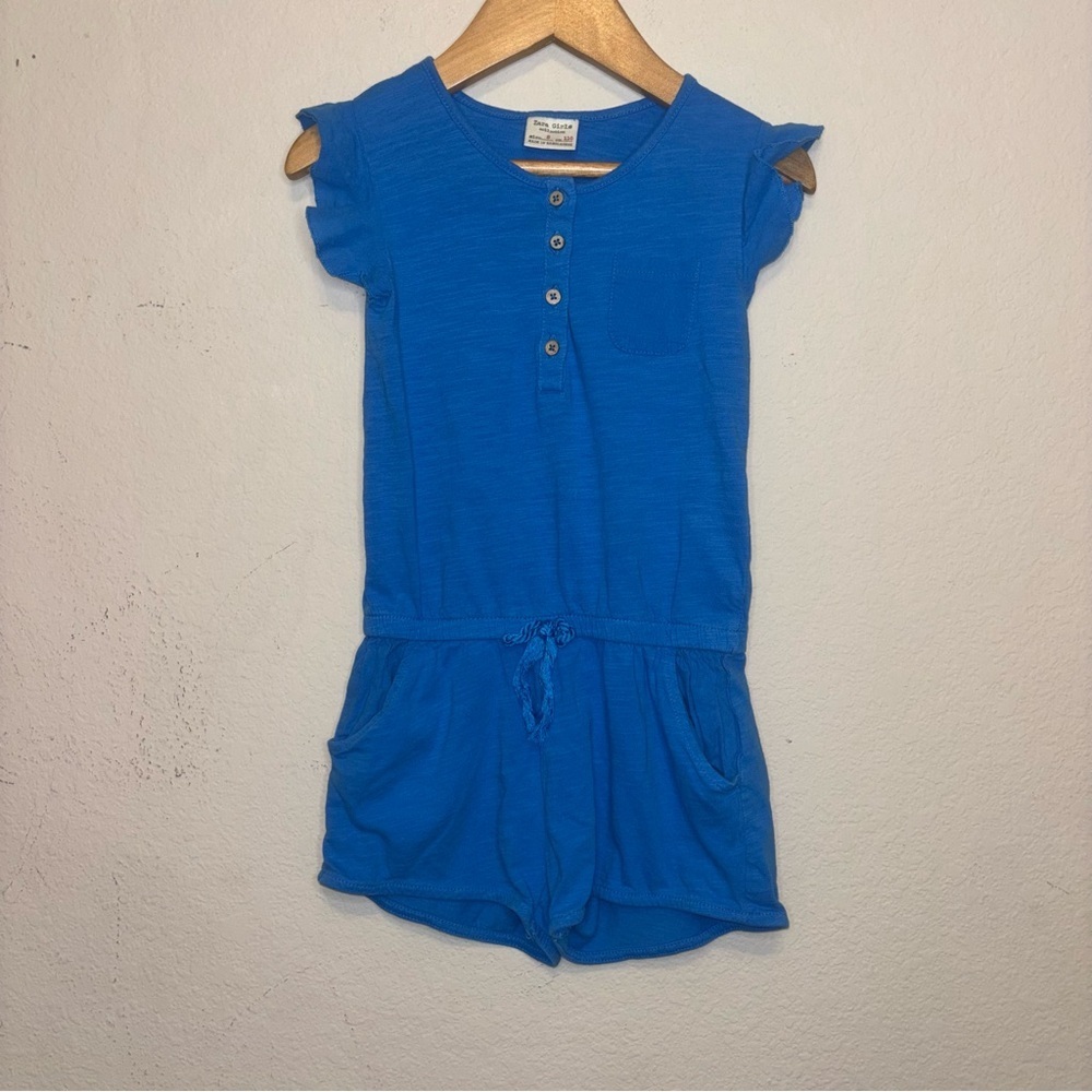 Zara Blue Girls Romper, size 5
